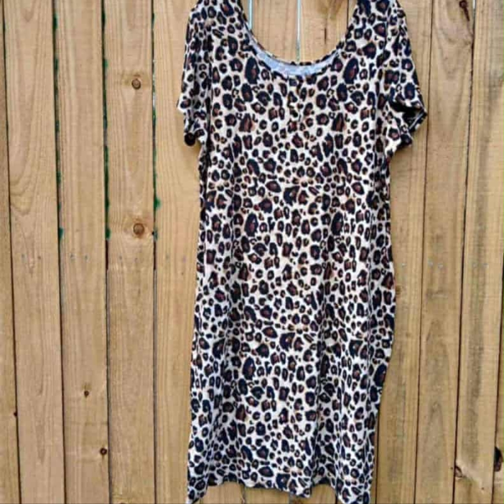 Leopard Print Dress
